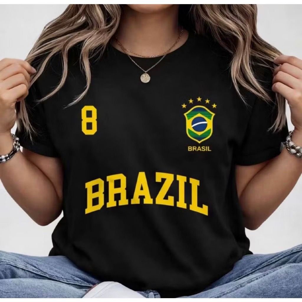 Cropped Torcedora Brasil Looks para a Copa do Mundo