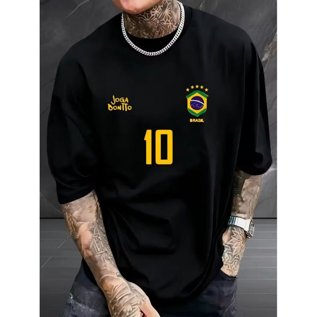Camisa Masculina Jogador Premium Looks para a Copa do Mundo