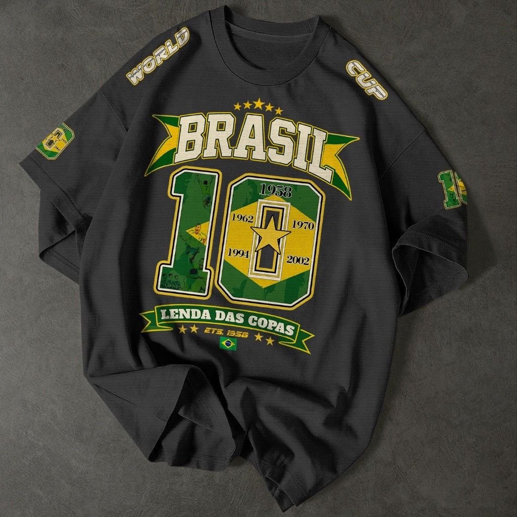 Camisa Masculina Oficial Looks para a Copa do Mundo