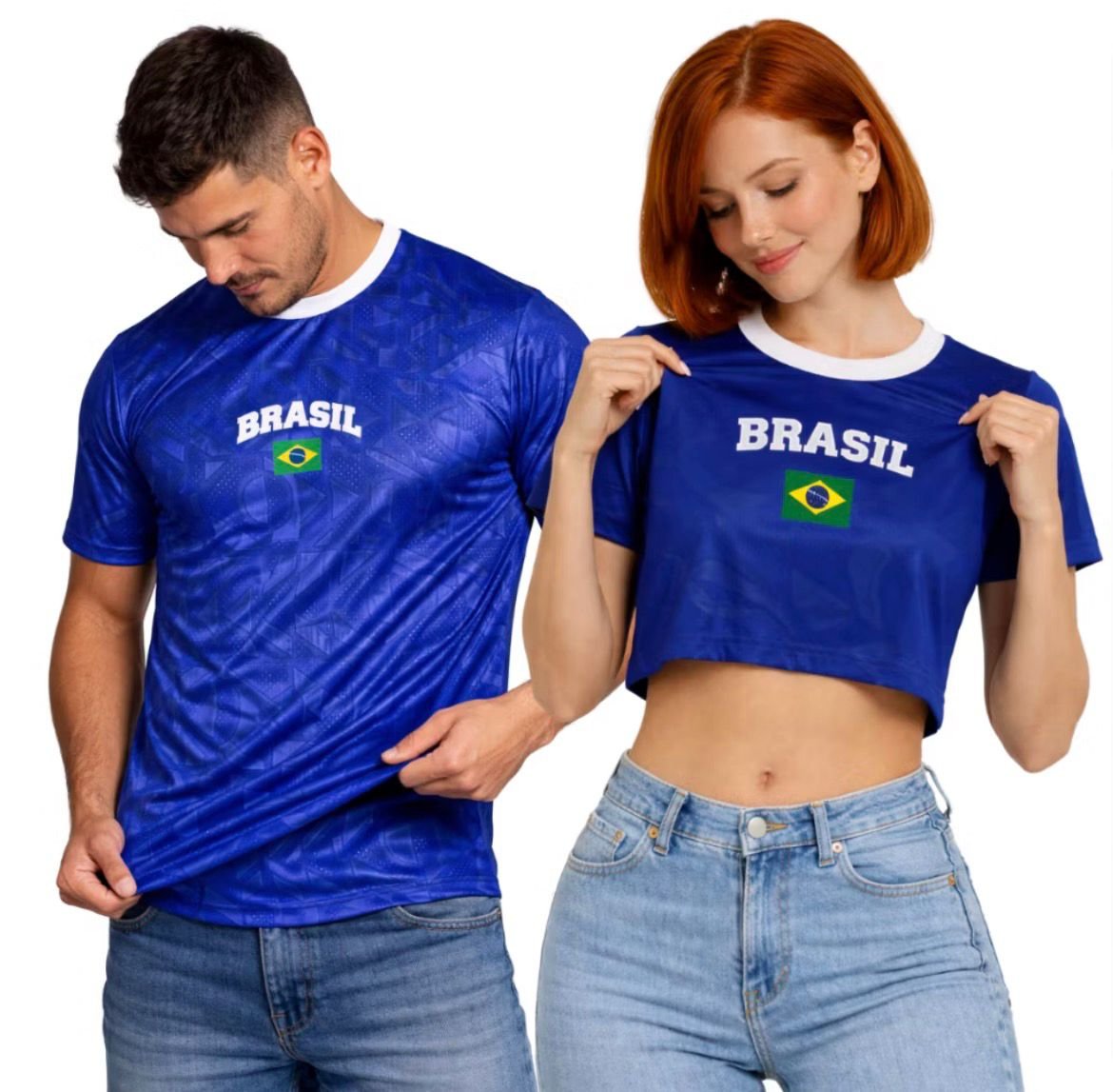 Kit Casal Seleção Looks para a Copa do Mundo
